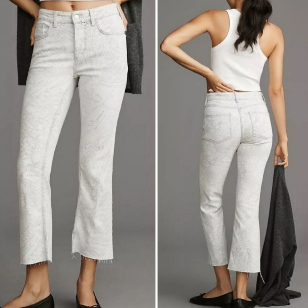 Pilcro The YaYa Rough Edge Jeans